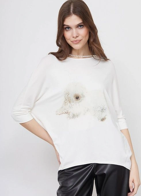  GRIOL. Джемпер жен. 310657.03313.0700E Молоко GRIOL