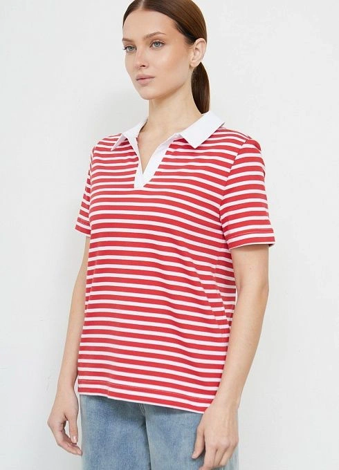 Джемпер жен. 311009К.6_313.0245S Бело-красный (3)