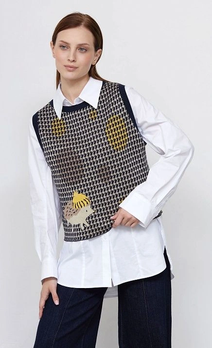  GRIOL. Жилет жен. 380073.33303.8201ZA Мультиколор 