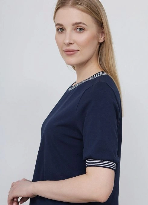 Джемпер жен. 311058.6_313.9600N Тёмно-синий  (1)