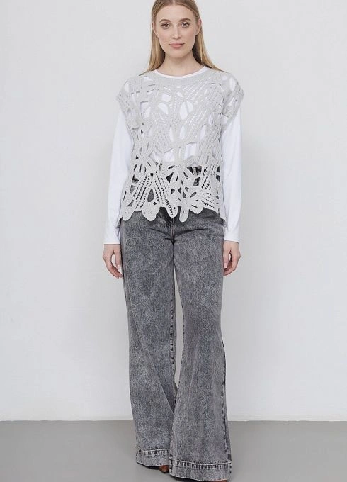 Жилет жен. 384502.42303.7700F Серый  (2)