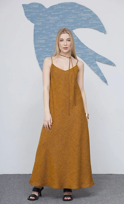  GRIOL. Сарафан жен. 347698.37312.2694M Жёлто-синий 