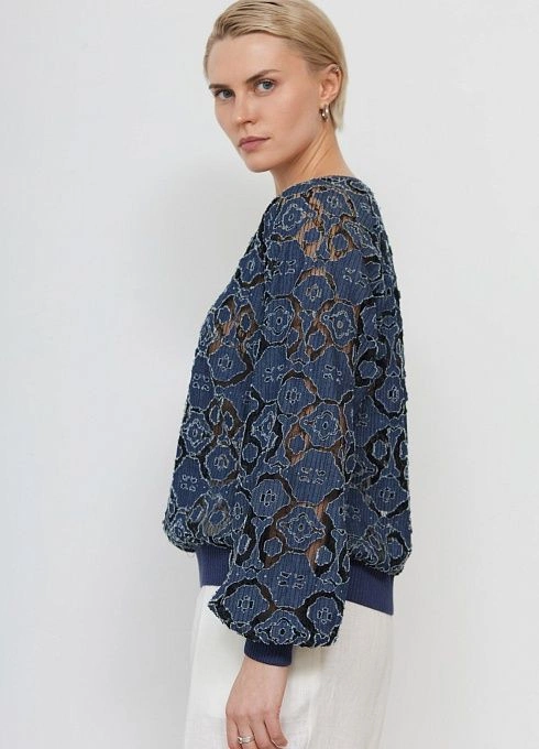 Джемпер жен. 310903Т.03312.9582Y Деним (4)