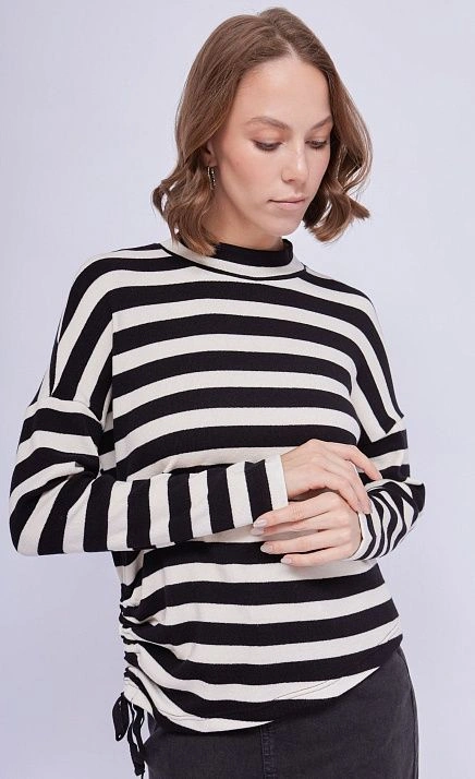  GRIOL. Джемпер жен. 310910В.6_313.8207S Бело-черный 