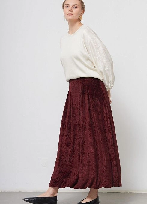 Юбка жен. 350069УД.6_313.4700N Бордовый (4)
