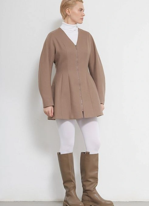 Платье жен. 368623.11312.0800N  Бежевый (4)