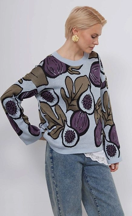  GRIOL. Джемпер жен. 310570.33303.1601V Голубой 