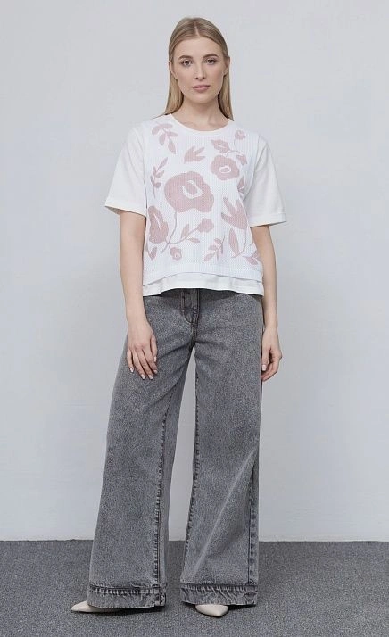  GRIOL. Джемпер жен. 311075.6_313.0700E Молочный 