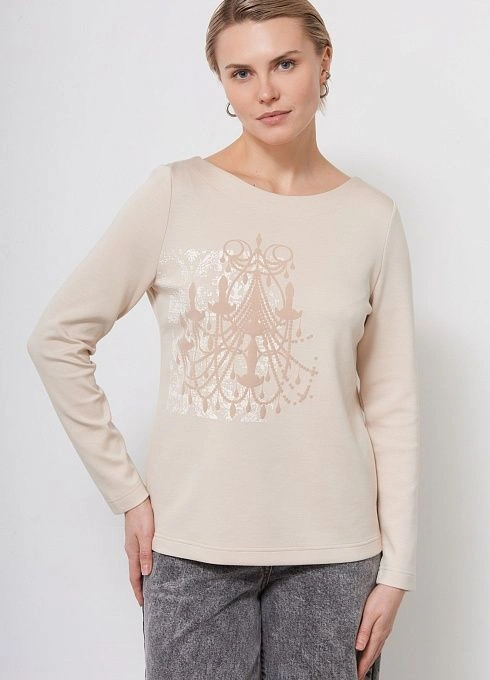 Джемпер жен. 311034ГН.6_313.0300E Светло-бежевый (5)