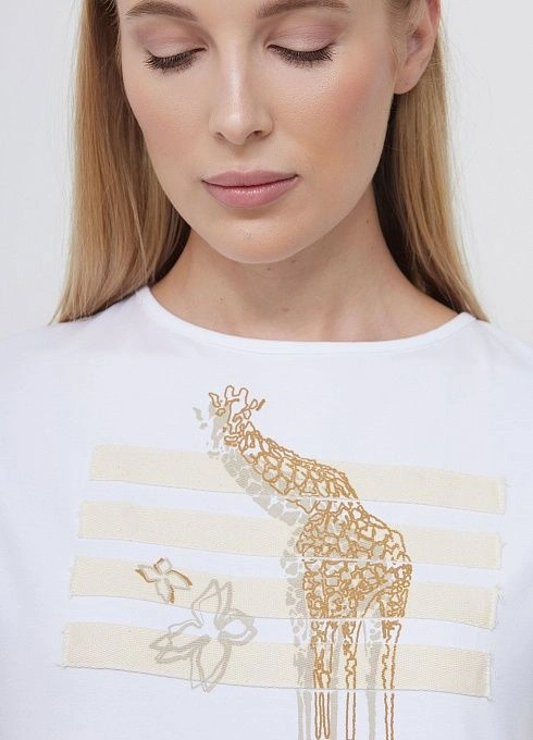 Джемпер жен. 310665ОТ.03313.0200E Белый  (4)