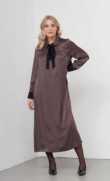 GRIOL. Платье жен. 360329.03312.1101Y Коричневый GRIOL GRIOL. Платье жен. 360329.03312.1101Y Коричневый