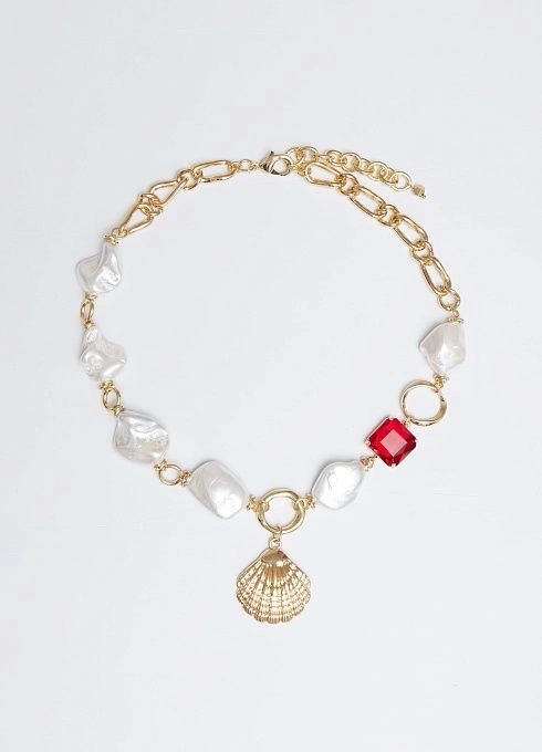  GRIOL. Колье Регата2 Белый GRIOL