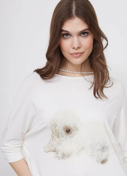 Джемпер жен. 310657.03313.0700E Молоко  (4)