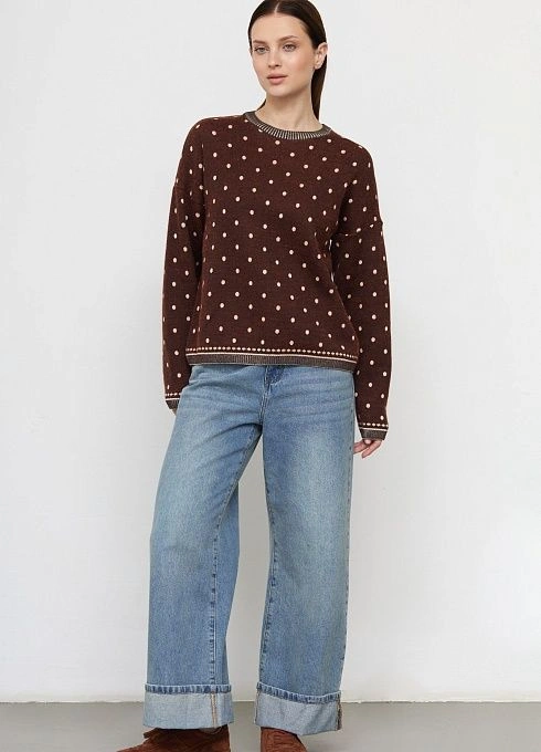 Джемпер жен. 310464.33303.0359D Коричневый (3)
