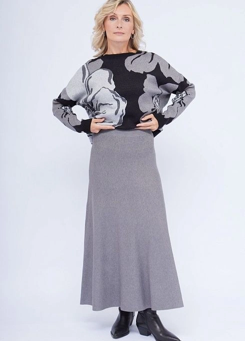  GRIOL. Юбка жен. 350114.33303.7400N Серый GRIOL