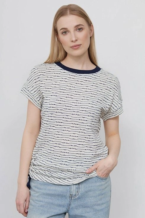  GRIOL. Джемпер жен. 310910КГ.03313.0794Y белый/синий GRIOL