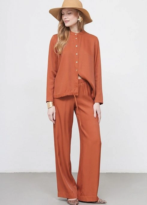 Брюки жен. 320360Х.03312.5900N Оранжевый  (3)