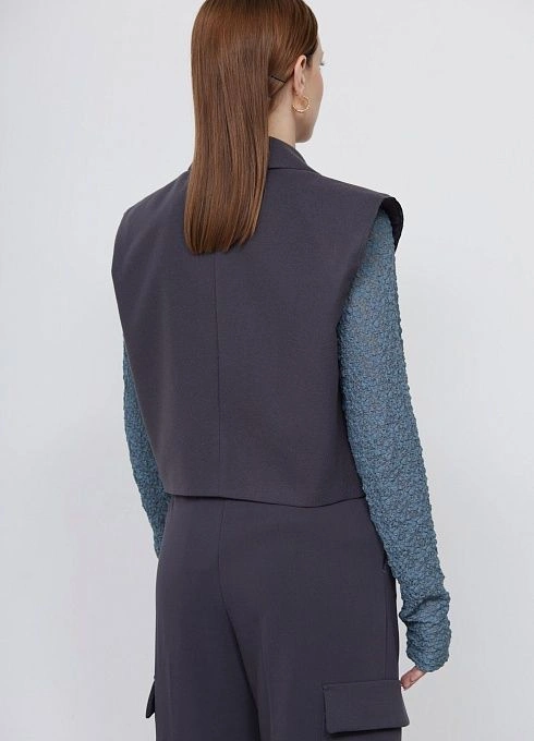 Жилет жен. 388322.11312.7600N Тёмно-серый  (1)