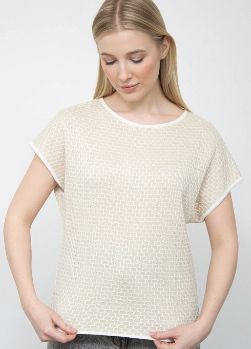  GRIOL. Джемпер жен. 310210Ж.33303.0307Y Бежевый GRIOL