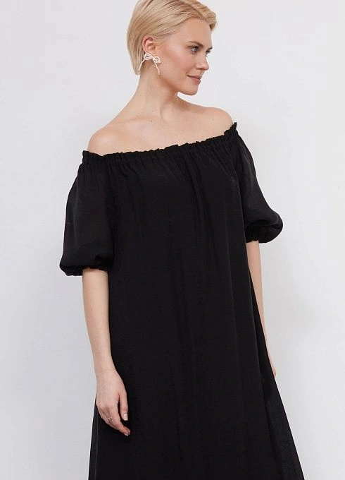 Платье жен. 360305П.03312.8282N Черный (1)