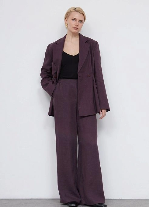 Жакет жен. 378461.11312.9200N Тёмно-фиолетовый (3)