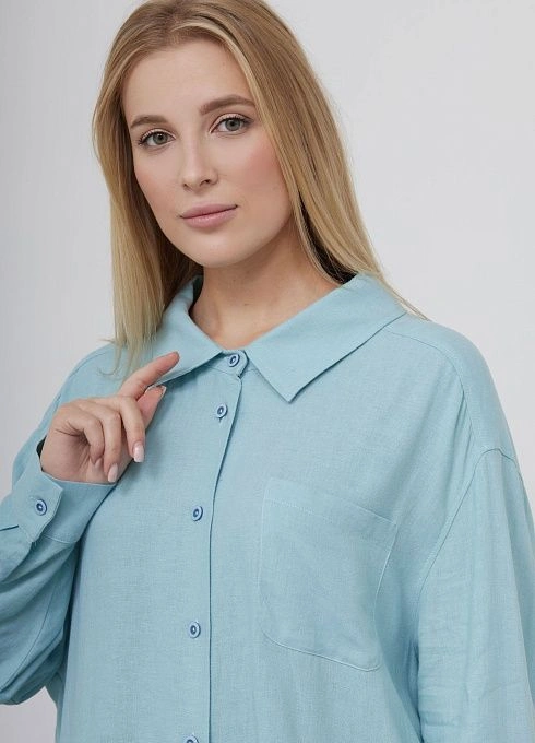 Блузка жен. 318330.11312.1200N Бирюзовый  (1)