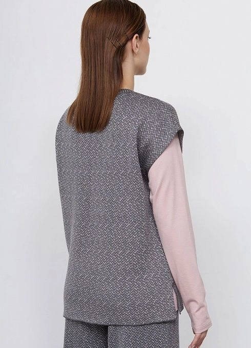 Жилет жен. 380100.33303.7901YF Серый  (1)