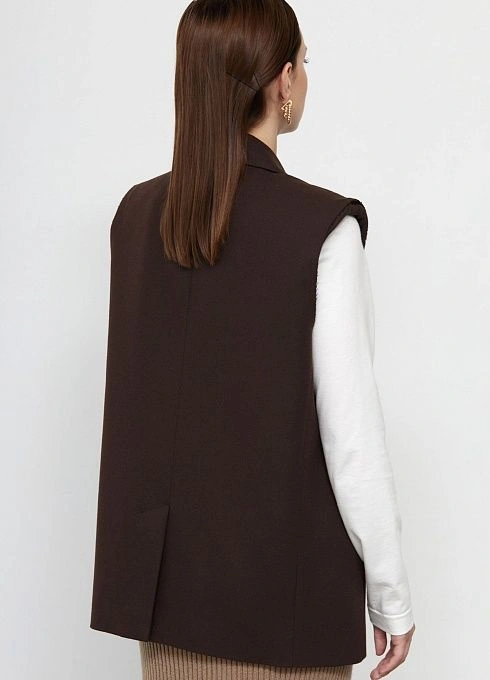 Жилет жен. 388386.11312.5900N Коричневый (4)