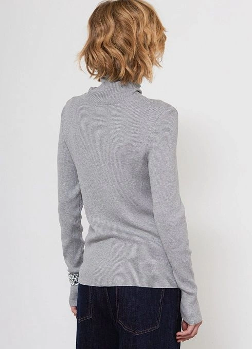 Джемпер жен. 310312.33303.4600M Серый меланж (1)