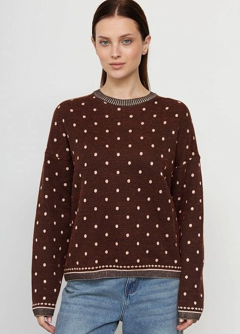 Джемпер жен. 310464.33303.0359D Коричневый (4)