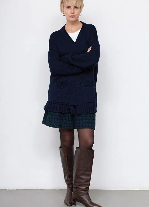 Жакет жен. 370243.15303.9600N Тёмно синий  (2)