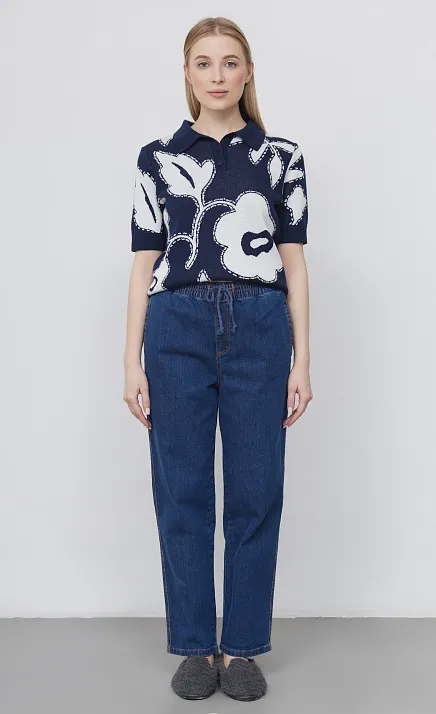  GRIOL. Брюки жен. 320267.26304.9400N Синий 