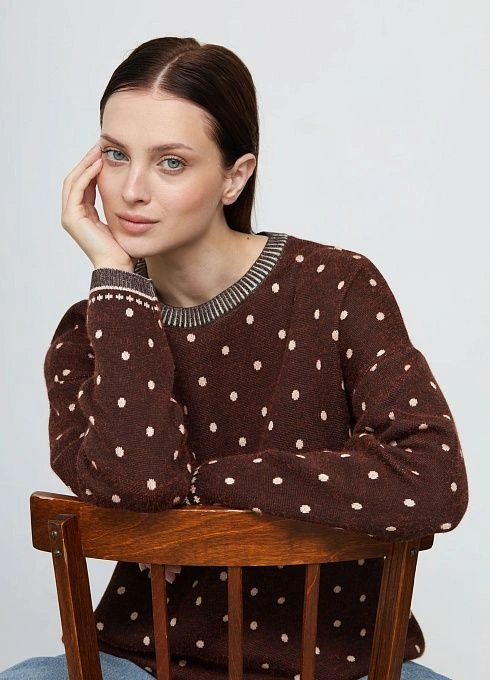  GRIOL. Джемпер жен. 310464.33303.0359D Коричневый GRIOL