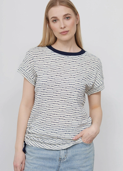  GRIOL. Джемпер жен. 310910КГ.03313.0794Y белый/синий GRIOL