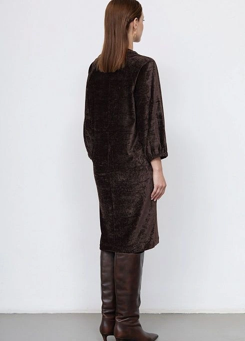 Платье жен. 360330Н.6_312.1100N Шоколадный  (1)