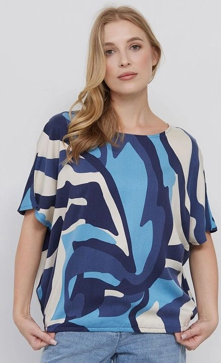 Блузка из вискозы на резинке GRIOL