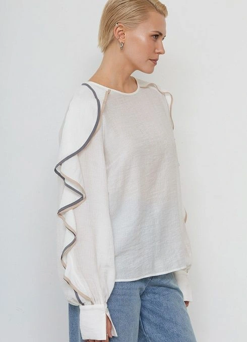 Блузка жен. 318553.11312.0700N Молочный (4)
