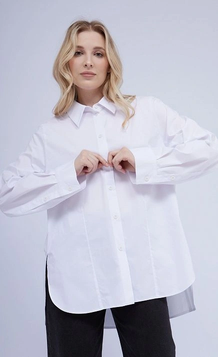 Рубашка оверсайз с разрезами GRIOL