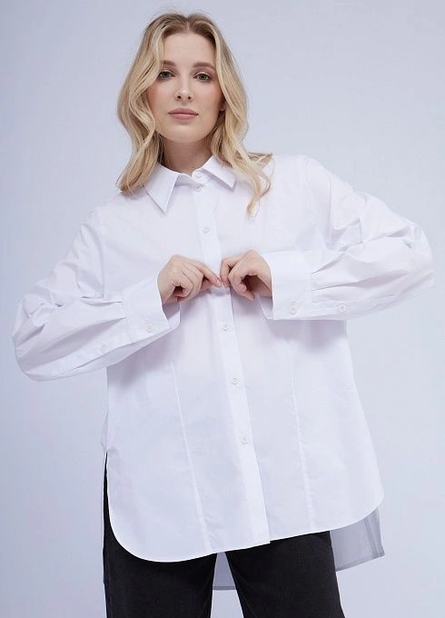 Рубашка оверсайз с разрезами GRIOL