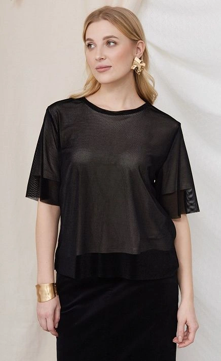 Футболка оверсайз двухслойная GRIOL