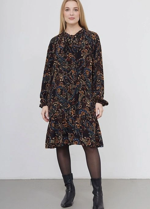  GRIOL. Платье жен. 360299УК.03312.8201Y Чёрный GRIOL