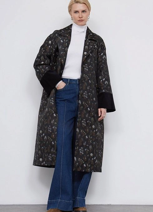 Плащ жен. 504658.11209.8201F Черный (2)