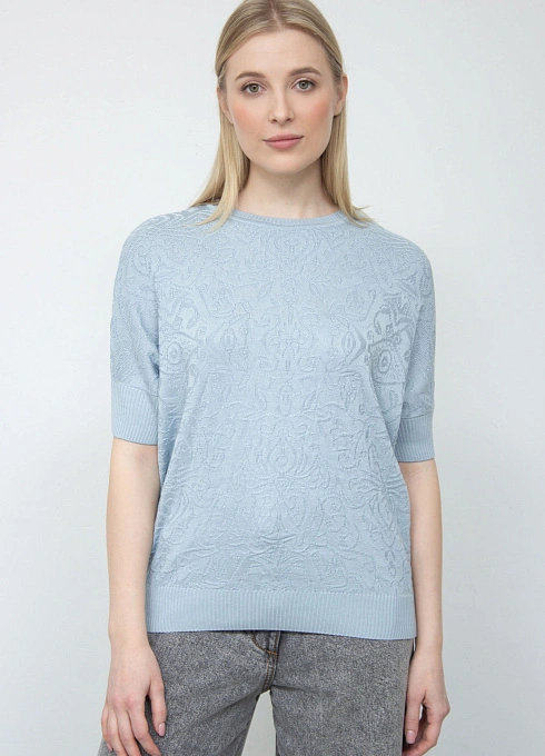  GRIOL. Джемпер жен.310169кр.33303.1600N Голубой GRIOL