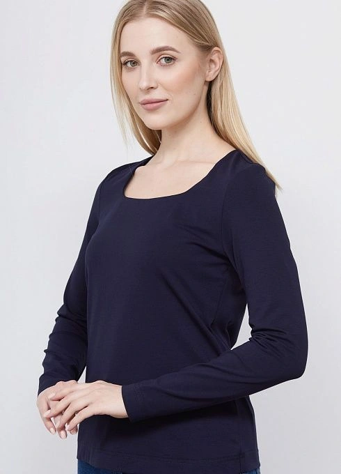 Джемпер жен. 311088.6_313.9600N Тёмно-синий  (4)