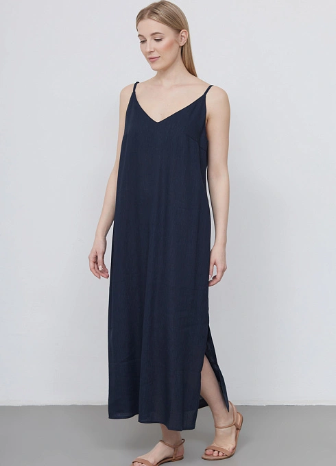  GRIOL. Платье жен. 368289.11312.9600N Темно-синий GRIOL