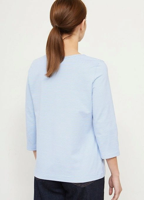 Джемпер жен. 310935C.6_313.0216S Бело-голубой (1)