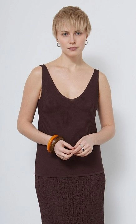  GRIOL. Джемпер жен. 310569.33303.1100N Коричневый 