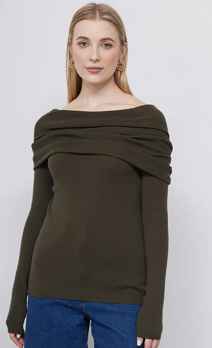 GRIOL. Джемпер жен. 310511.33303.3700N Хаки GRIOL GRIOL. Джемпер жен. 310511.33303.3700N Хаки