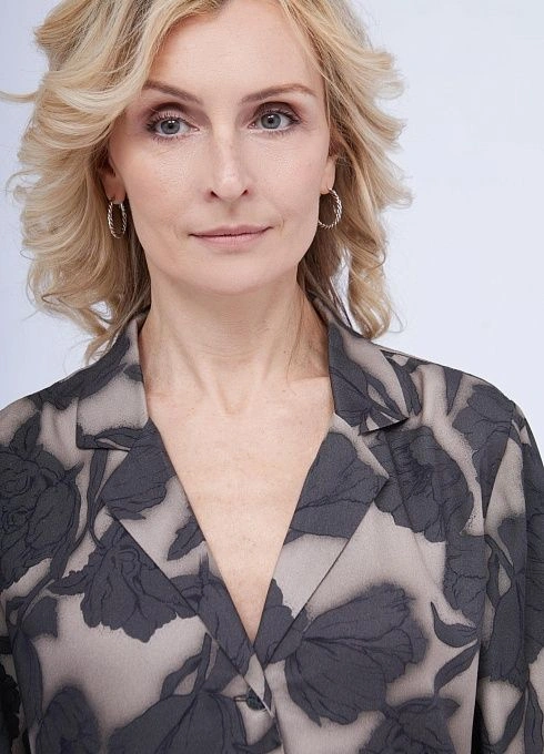 Блузка жен. 311068Б.03312.7706F Шоколад  (1)