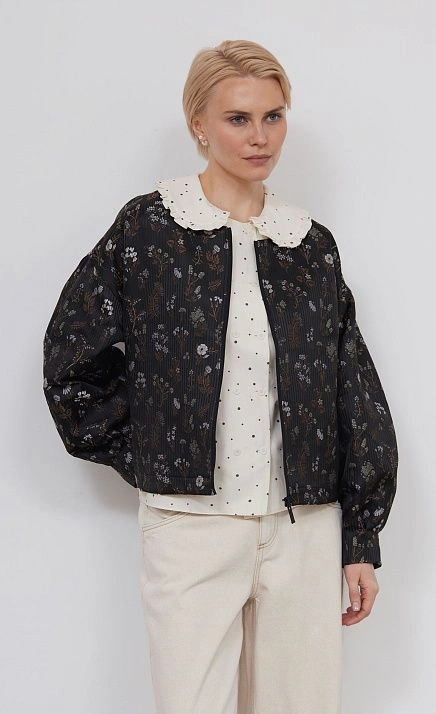  GRIOL. Жакет жен. 378703.11312.8201F  Чёрный 